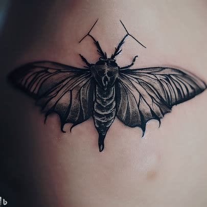 7 Ways To Decode Traditional Death Moth Tattoo Meaning