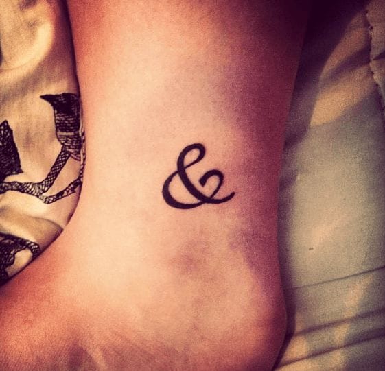 Ampersand Tattoo Designs