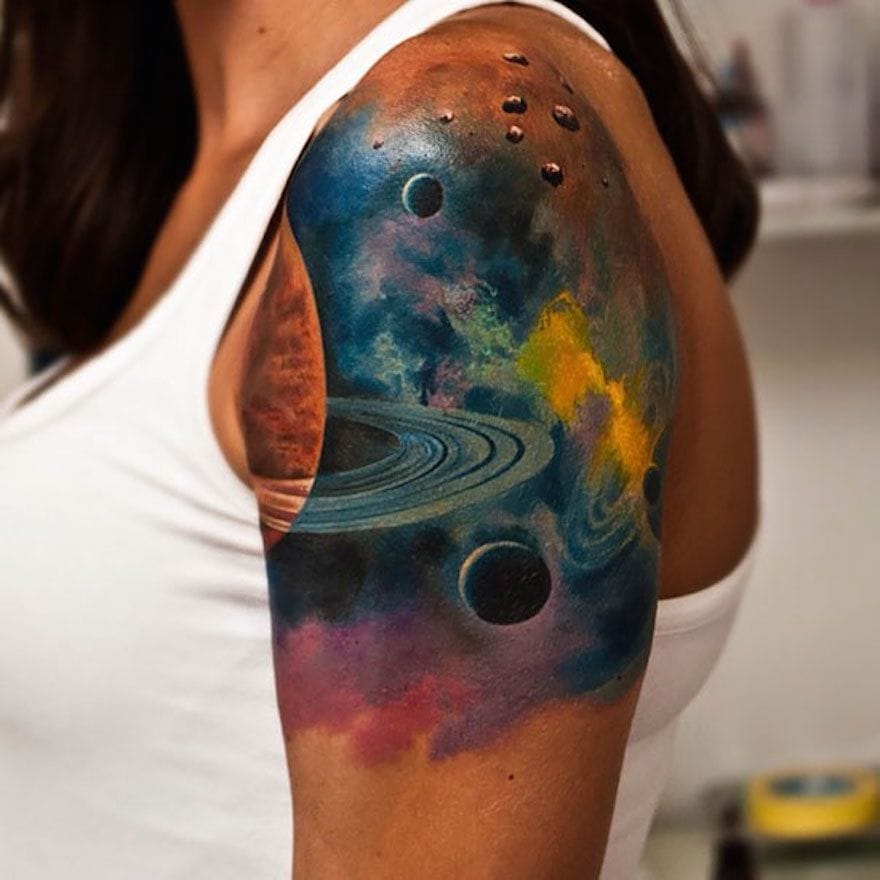 Celestial Bum Tattoo Ideas