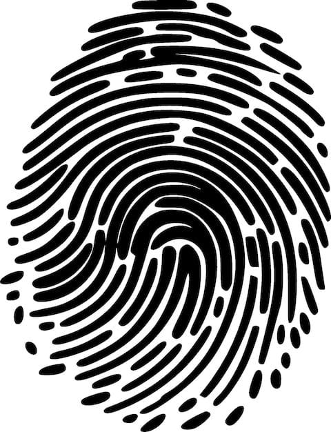 Minimalist Fingerprint Designs