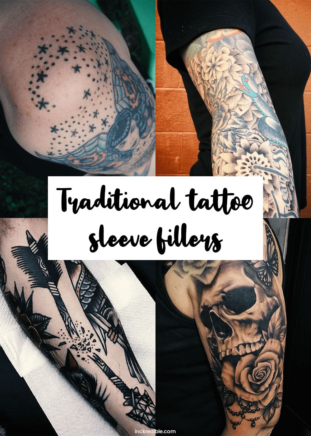 Tattoo filler ideas for the arms